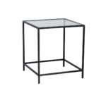 Valerie Square Side Table in Black - Image 5
