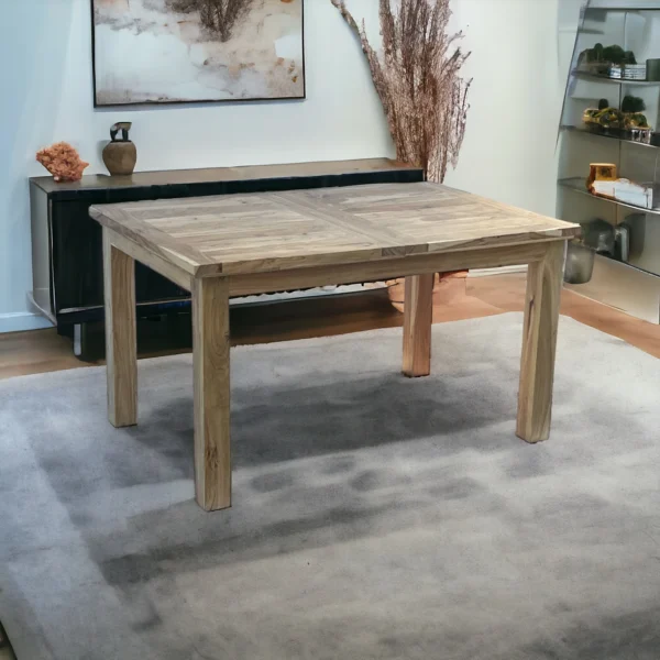 Acacia Extendable Dining Table - Image 7