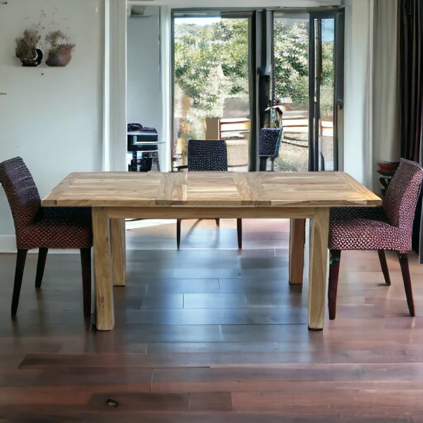 Acacia Extendable Dining Table - Image 1