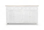 Madrid Sideboard (L) white with distressed Edges - Image 4