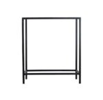 Valerie Square Side Table in Black - Image 4
