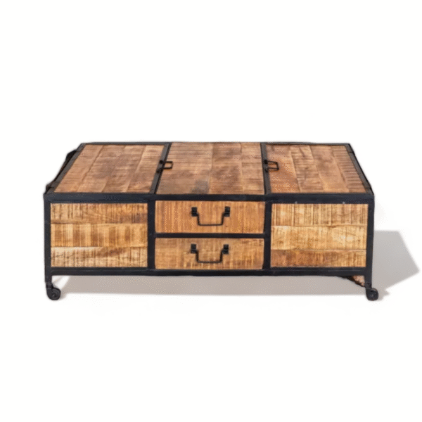 carvel-solid-wood-round-coffee-table-by-bohemiana-carvel-solid-wood-round-coffee-table-by-bohemiana-q0skgd-1-PhotoRoom-1-PhotoRoom (6) Trunk Coffee Table - Image 1