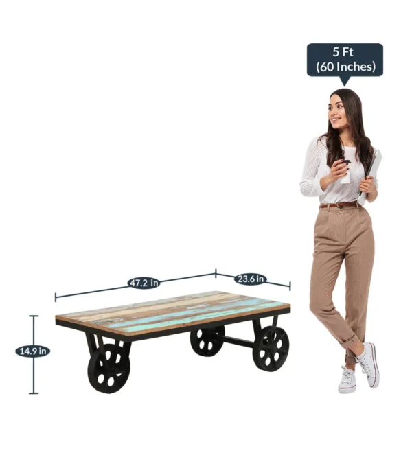 Vistoso Cart Coffee Table - Image 11