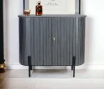 Oval Bar Cabinet - Image 5