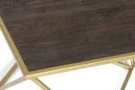 Valerie Coffee Table with Wood top - Image 4