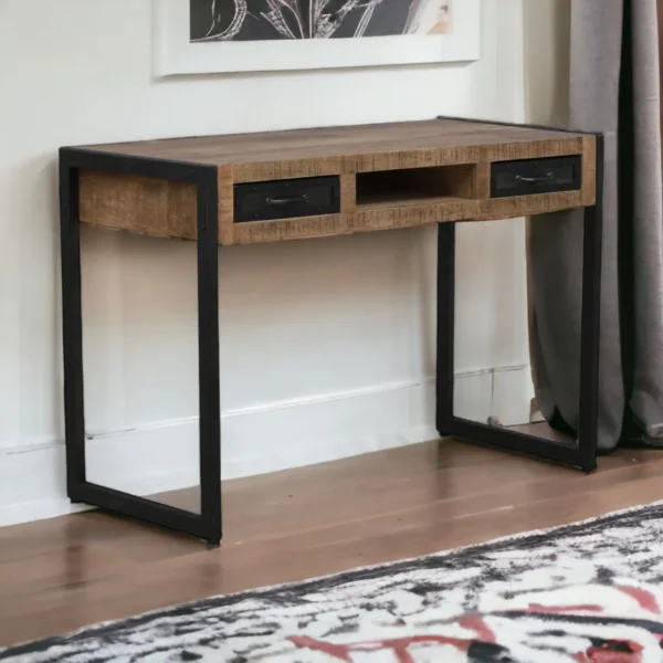 Merlin Desk 2 drawers - Image 2