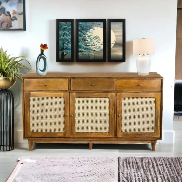 Atalanta Sideboard (L) Light Brown - Image 5