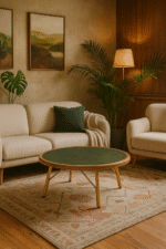 Adele Green marble Coffee Table - Image 2