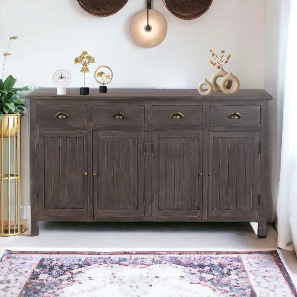 Madrid Sideboard (L) in Tobacco Brown Finish - Image 2