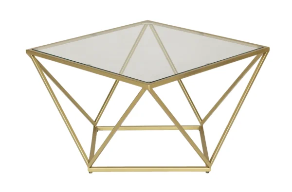 Valerie Small Coffee Table in Gold - Image 4