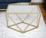 Valerie Small Coffee Table in Gold - Image 3