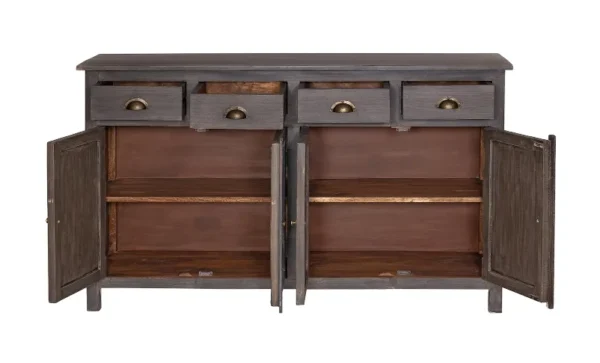 Madrid Sideboard (L) in Tobacco Brown Finish - Image 5
