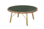 Adele Green marble Coffee Table - Image 4