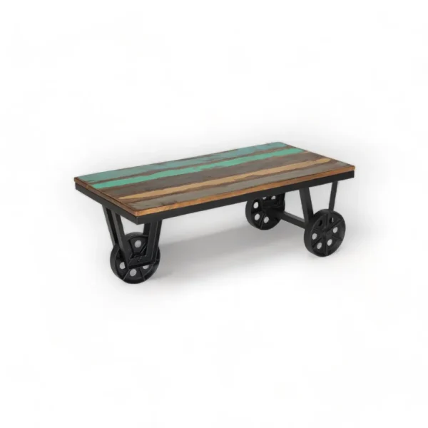 Vistoso  Cart Coffee Table 100x50 cm - Image 1