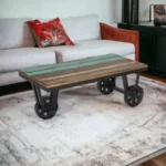 Vistoso  Cart Coffee Table 100x50 cm - Image 2