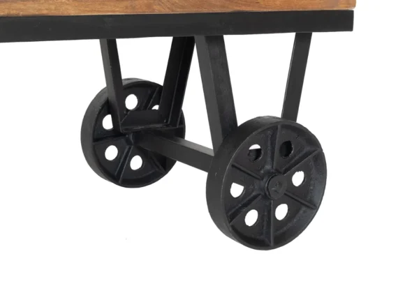 Vistoso  Cart Coffee Table 100x50 cm - Image 6