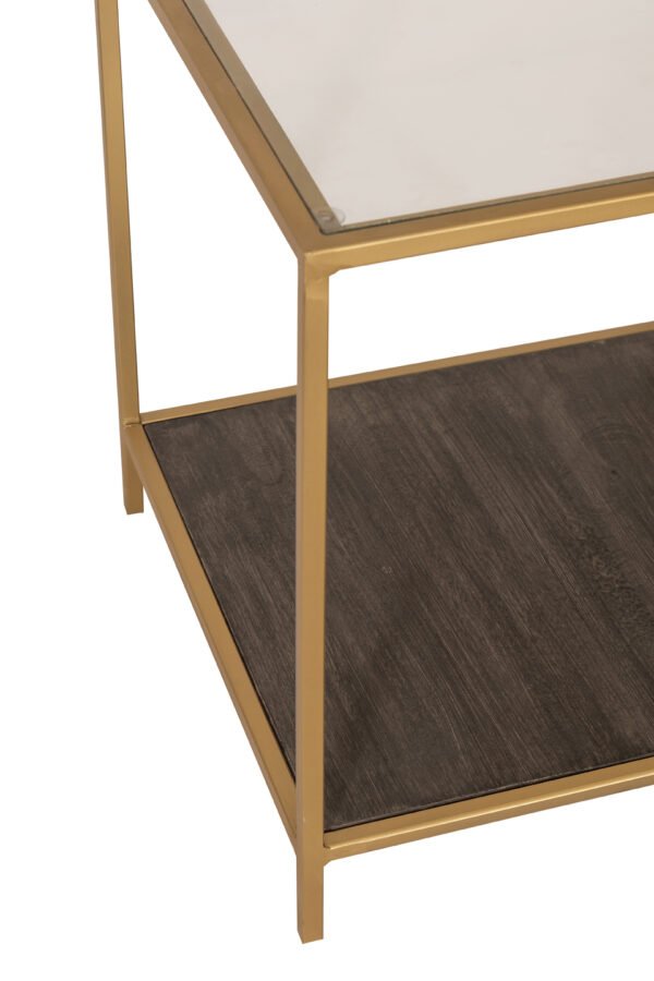 Valerie Side Table W/Shelf - Image 4