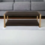 Liverpool Coffee Table in Tobacco Brown - Image 2