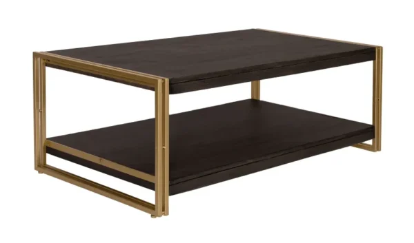 Liverpool Coffee Table in Tobacco Brown - Image 4