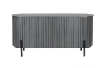 Oval Sideboard (L) in Premium Platina Grey - Image 6