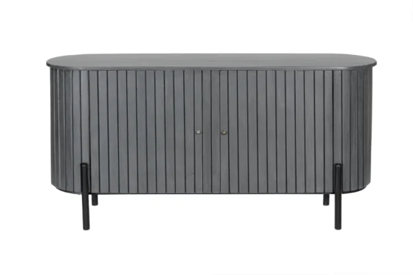 Oval Sideboard (L) in Premium Platina Grey - Image 6