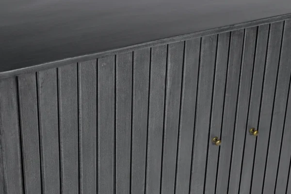 Oval Sideboard (L) in Premium Platina Grey - Image 8