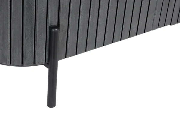 Oval Sideboard (L) in Premium Platina Grey - Image 7