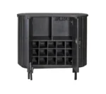 Oval Bar Cabinet - Image 6