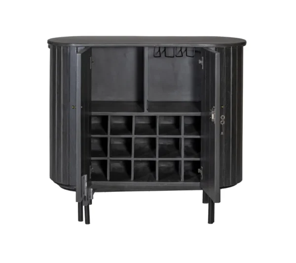 Oval Bar Cabinet - Image 6