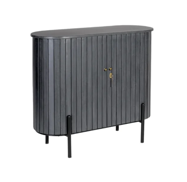 Oval Bar Cabinet - Image 7