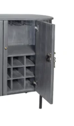 Oval Bar Cabinet - Image 4