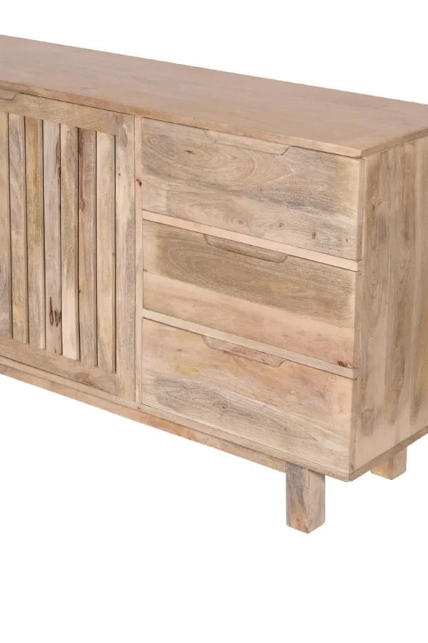 Danish Sideboard (L) Natural Finish - Image 6