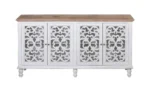 Jodhpur Sideboard White with Burned Edges - Image 5
