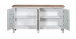 Jodhpur Sideboard White with Burned Edges - Image 6