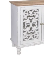 Jodhpur Sideboard White with Burned Edges - Image 9