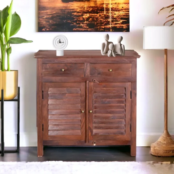 Madrid Sideboard (S) in Walnut Finish - Image 2