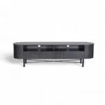 Oval Grey TV Console 180 cm