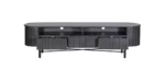 Oval Grey TV Console 180 cm - Image 6