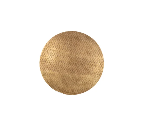 Brass and White Metal Nesting Table - Image 5