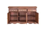 Ajmer Sideboard Walnut Finish - Image 4