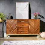 Bruno Sideboard Teak Finish - Image 2