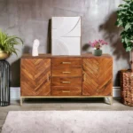 Bruno Sideboard Teak Finish - Image 4