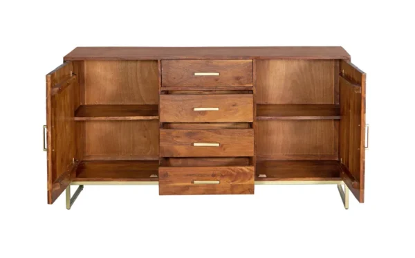 Bruno Sideboard Teak Finish - Image 5