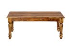 Sheesham Coffee Table with Carving Legs - Image 8