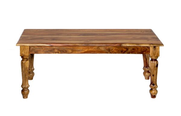 Sheesham Coffee Table with Carving Legs - Image 8