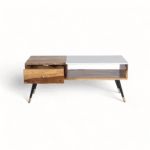 Tyrel Sheesham Coffee Table with 1 Drawer - Image 5