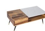 Tyrel Sheesham Coffee Table with 1 Drawer - Image 4