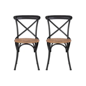 Cross Back Chair- Set of 2