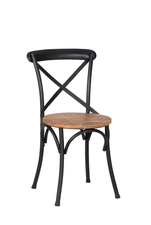 Cross Back Chair- Set of 2 - Image 3