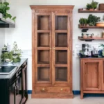 Madrid Cabinet in walnut finish - Image 6